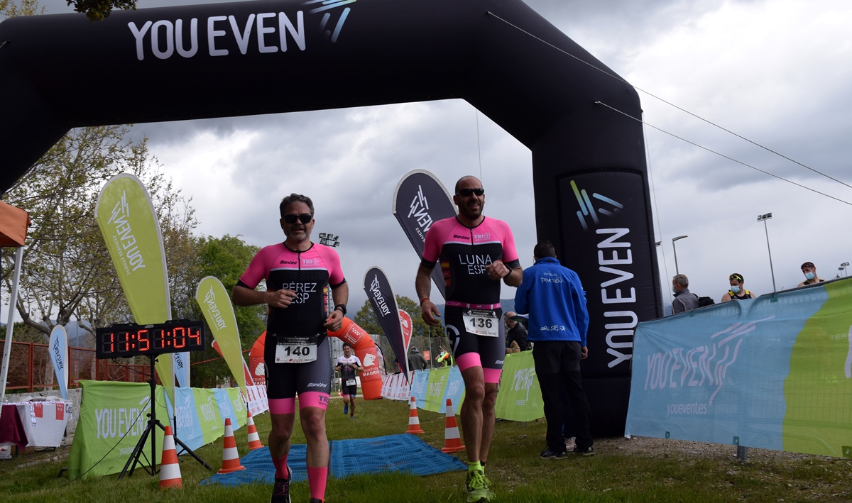 Duatlon cross de Moralzarzal llegada 2021