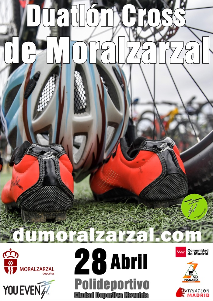 Cartel Duatlón Cross de Moralzarzal 2023