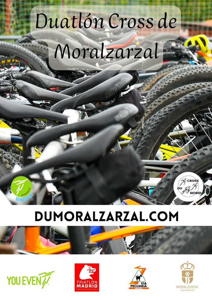 Cartel Duatlón Cross de Moralzarzal 2023